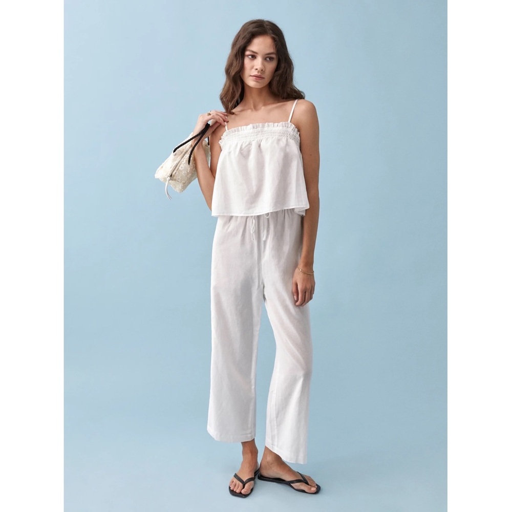 Reformation Tanager Two Piece Set in White